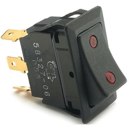 Cole Hersee 12-5832706bp 3 Positions Rocker Switch