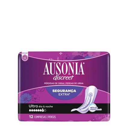 COMPRESAS DISCREET 4X12 ULTR DIA-NOCHE 12 UN