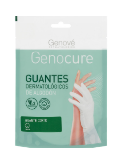 Genocure Luvas Dermatológicas Algodão_Tam. L