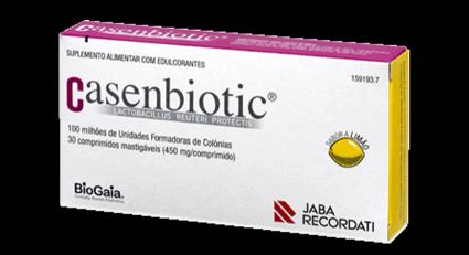 Casenbiotic _ Limão (x30 comprimidos mastigáveis)