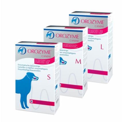 Orozyme Snacks S_ Tiras Higiene Oral_Cães - 224g