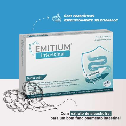 Emitium Intestinal Dupla Ação