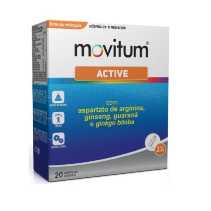 Movitum Active (x20 ampolas bebiveis)