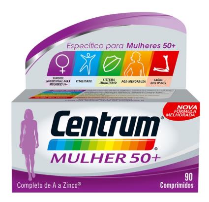 Centrum Mulher 50+ Comprimidos Revestidos (x90 unidades)