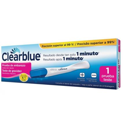 Clearblue Teste Gravidez 1minuto (x1 unidade)