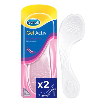 Scholl Gelactiv Palmilha Sapatos Abertos (x2 unidades)