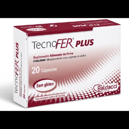 Tecnofer Plus Cápsulas (x20 unidades)