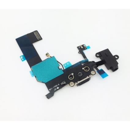 Flex Conetor de Carga Iphone 5C Preto