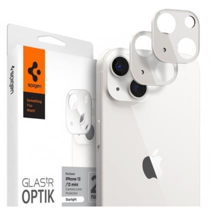 Protetor de Camara em Vidro Temperado Iphone 13, Iphone 13 Mini SPIGEN Optik (2 PACKs) Luz das Estrelas