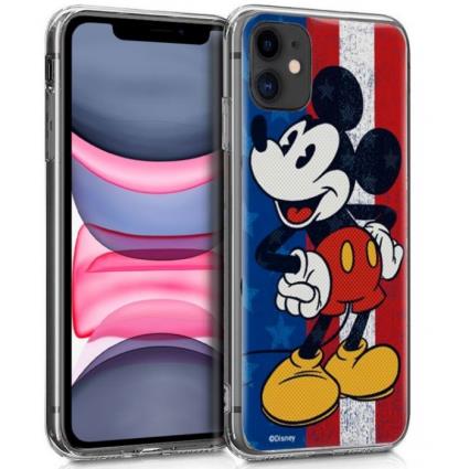 Capa Iphone 11 6.1' Disney 'Mickey' Style Licenciada Silicone em Blister