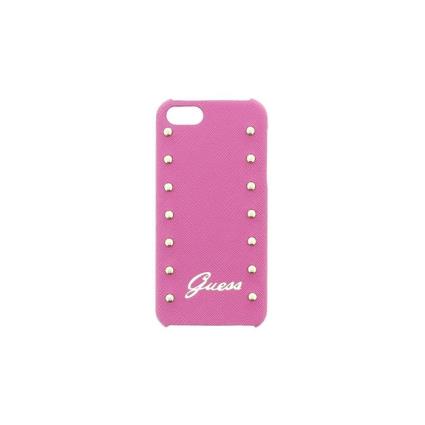 Capa Rigida GUESS Studded para Iphone 5, Iphone 5S Rosa em Blister