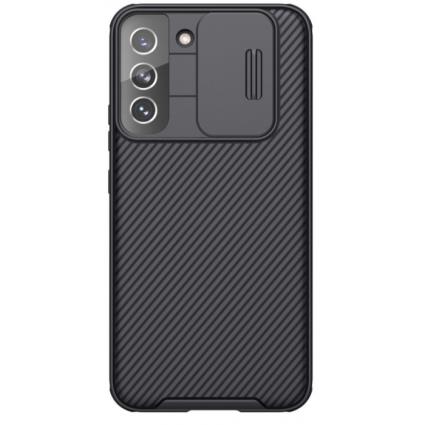 Capa Samsung Galaxy S22 Plus (Samsung S906) NILLKIN Camshield Pro Silicone Preto