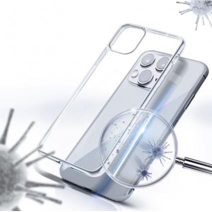 Capa Iphone 12 Mini ANTIBACTERIAL Transparente em Blister