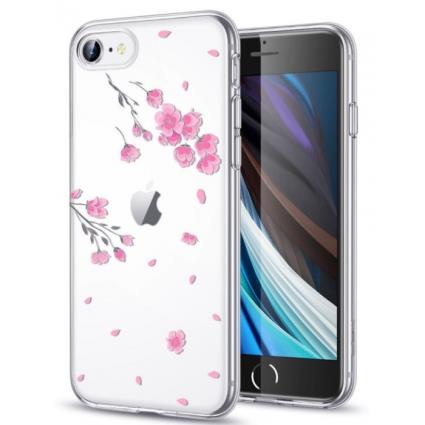 Capa Iphone 7, Iphone 8, Iphone SE 2020 ESR Mania Cherry Blossoms em Blister