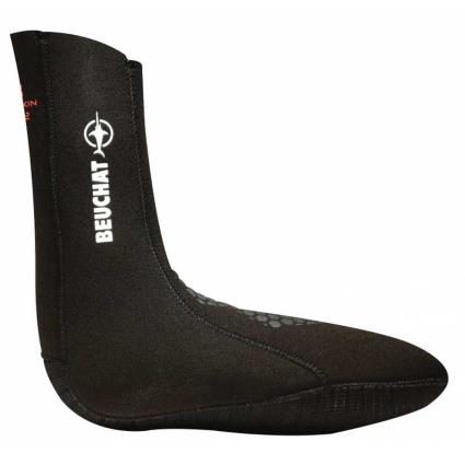 Beuchat Sirocco Elite Ch 3 Mm Socks Preto 2XL