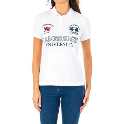 La Martina Short Sleeve Polo Branco 2