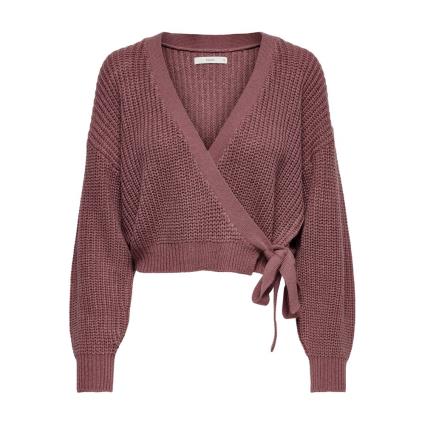 Only Breda Wrap Cardigan Vermelho L