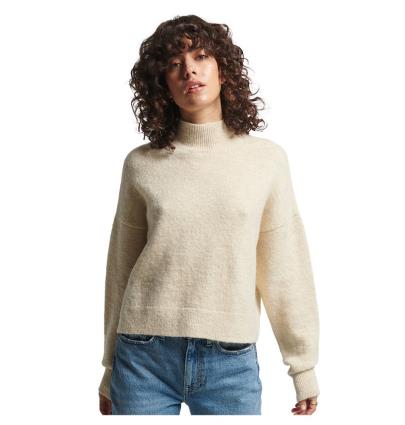 Superdry Vintage Essential Mock Neck Sweater  L