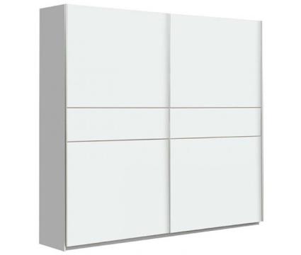 Roupeiro 2 portas deslizantes 220 cm NEVADA - Conforama