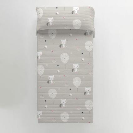 Colcha Haciendo el Indio Cats and Ballons - Cama de 90 (180 x 260 cm)