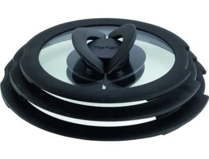 Conjunto de 3 Tampas Herméticas TEFAL Ingenio L9849002 (Plástico - Diâmetros: 16/18/20cm)