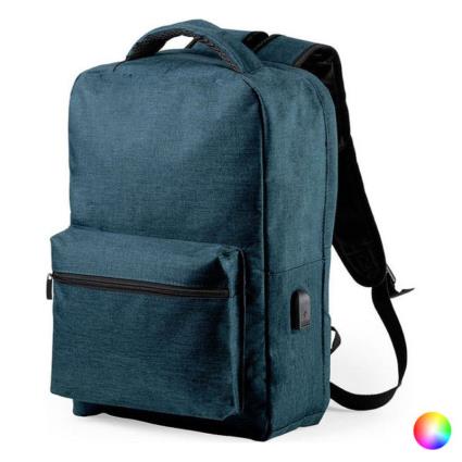 Mochila Antirroubo com USB e Compartimento para Tablet e Portátil 146345 - Preto