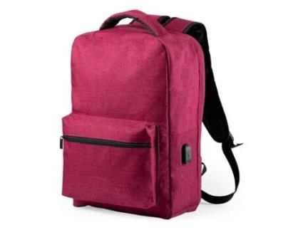 Mochila Antirroubo com USB e Compartimento para Tablet e Portátil 146345 - Cinzento