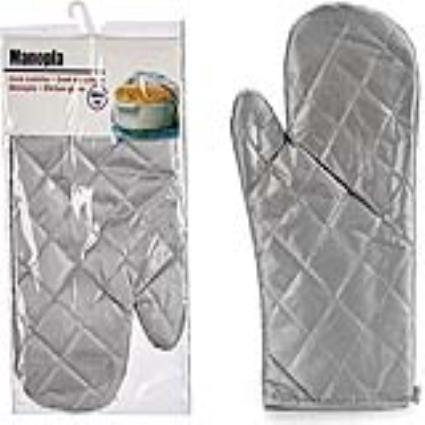 Luva para o Forno Prata (2,5 x 30 x 17 cm)