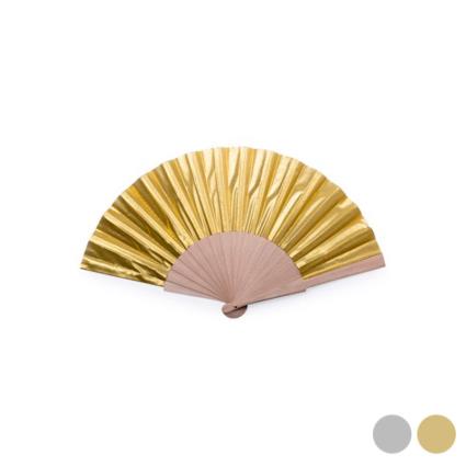Leque Madeira 145989 - Prateado