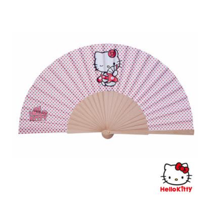 Leque Hello Kitty 147257 - Cor de Rosa
