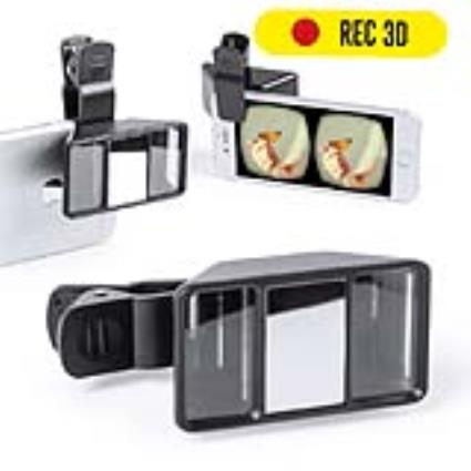 Lente 3D para Câmara de Smartphone 145633 - Preto