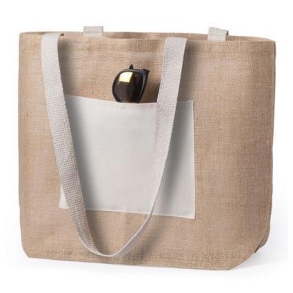 Jute Bag 145726 (48 x 35 x 15 cm) - Natural
