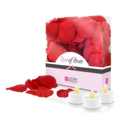 Pétalas de Rosa Bed of Roses Vermelho  (100 uds)
