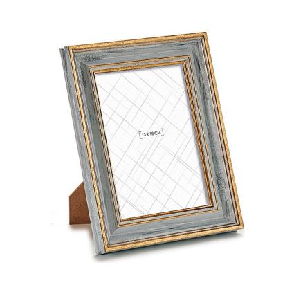 Moldura de Fotos Dourado (2,2 x 24 x 18,5 cm) (13 x 18 cm)