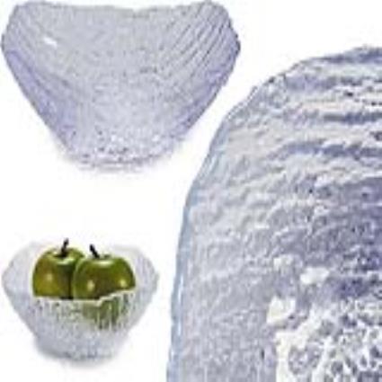 Fruteira  Anna Transparente Vidro 1000 ml (19 x 6 x 18,5 cm)