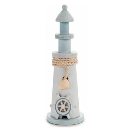 Figura Decorativa Madeira (7,5 x 22,5 x 7,5 cm)