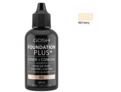 Base de Maquilhagem Fluida Foundation Plus  (30 ml) - 002-ivory 30 ml