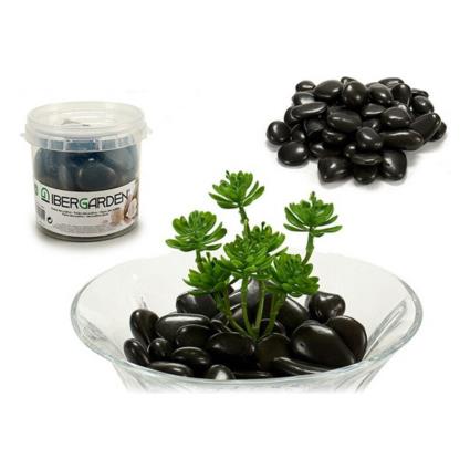 Bote Preto Pedra Preta (11,5 x 10 x 11,5 cm)