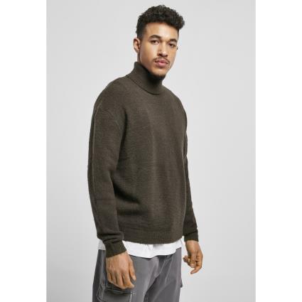 Urban Classics Sweater Urban Classics Oversized Roll Neck (gt) Preto 3XL