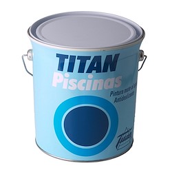Tinta para piscinas TITAN 4L BRANCO