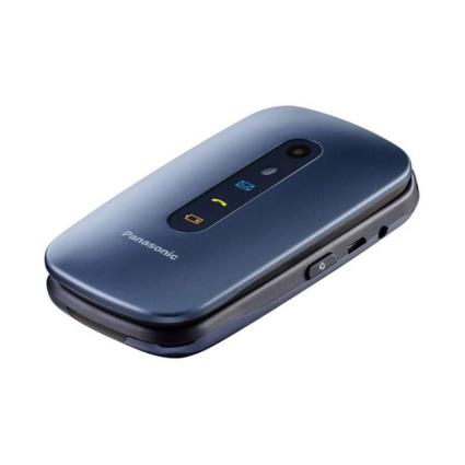 Telefone Móvel para Idosos  Corp. KX-TU456EXCE 2,4 LCD Bluetooth USB - Vermelho