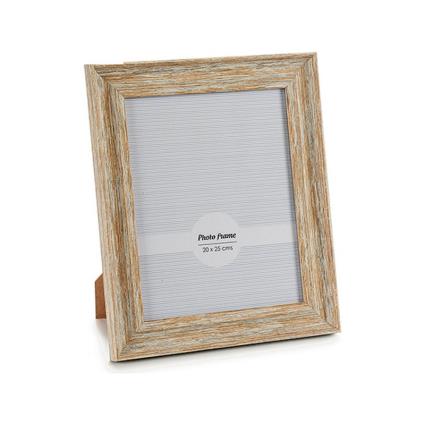 Moldura de Fotos Branco Natural (2 x 31 x 26 cm) (20 x 25 cm)