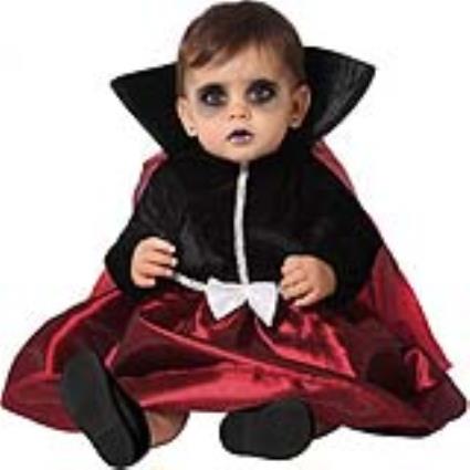 Fantasia para Bebés Vampiresa - 6-12 Meses