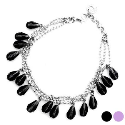 Bracelete feminino  1030P000 (19 cm) - Preto