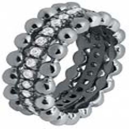 Anel feminino  QUEEN RUTENIO (14 mm)