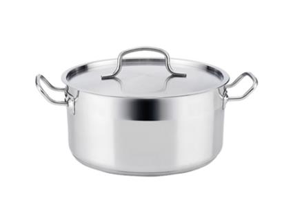 Caçarola com Tampa  Azzero Aço inoxidável - 20 cm