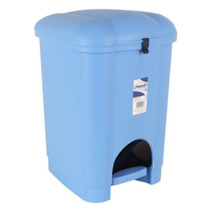Balde de Lixo com Pedal  Plástico Azul - 6 L