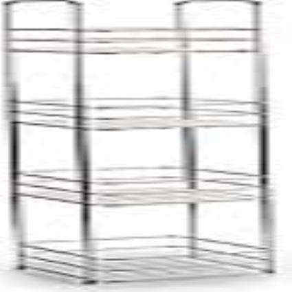Prateleira de Casa de Banho Metal (15,5 x 86 x 16,5 cm)