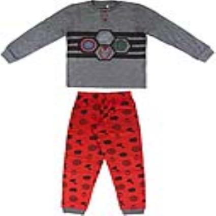 Pijama Infantil  74181 Cinzento - 10 anos