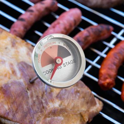 Termómetro de Cozinha para Carne Inox (Pack de 2)
